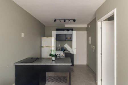 Sala de apartamento para alugar com 1 quarto, 25m² em República, São Paulo