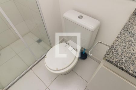 Banheiro de apartamento à venda com 1 quarto, 50m² em República, São Paulo