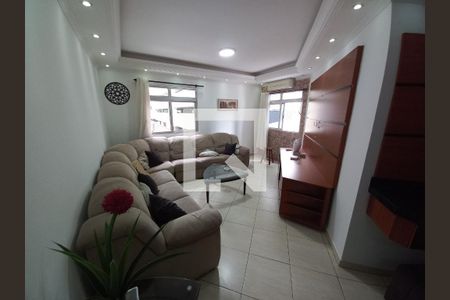 Sala de apartamento para alugar com 2 quartos, 92m² em Centro, São Vicente