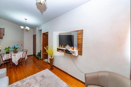 Sala de apartamento para alugar com 3 quartos, 119m² em Monsenhor Messias, Belo Horizonte