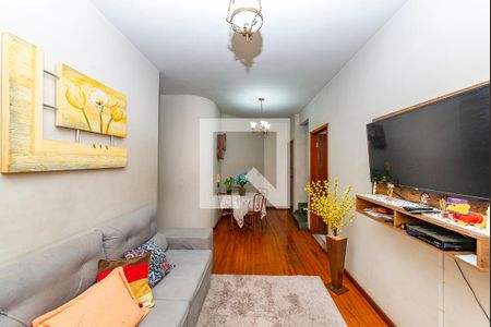 Sala de apartamento para alugar com 3 quartos, 119m² em Monsenhor Messias, Belo Horizonte