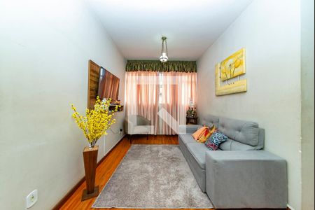 Sala de apartamento para alugar com 3 quartos, 119m² em Monsenhor Messias, Belo Horizonte