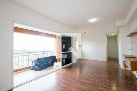 Sala de apartamento à venda com 3 quartos, 107m² em Vila Homero Thon, Santo André