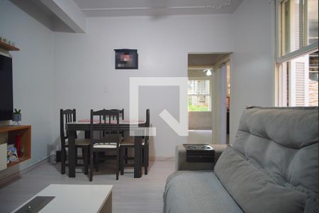 Sala de apartamento à venda com 2 quartos, 60m² em Petrópolis, Porto Alegre