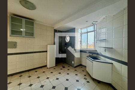 Cozinha  de apartamento à venda com 3 quartos, 90m² em Sion, Belo Horizonte