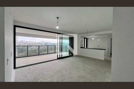 Sala de apartamento à venda com 4 quartos, 186m² em Alto de Pinheiros, São Paulo