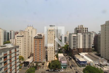 Vista da Sala de apartamento à venda com 3 quartos, 115m² em Indianópolis, São Paulo