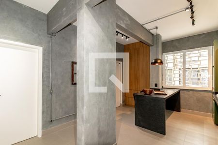 Sala/Cozinha de apartamento à venda com 2 quartos, 54m² em Itaim Bibi, São Paulo