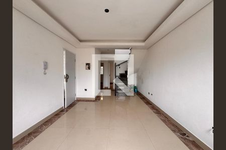 Sala de apartamento à venda com 2 quartos, 109m² em Campestre, Santo André