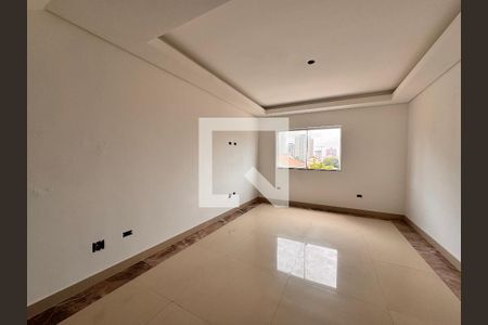 Sala de apartamento à venda com 2 quartos, 109m² em Campestre, Santo André