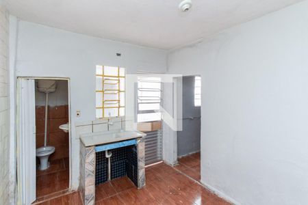 Cozinha de casa para alugar com 1 quarto, 35m² em Jardim Brasil (zona Norte), São Paulo