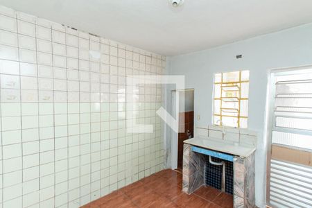 Cozinha de casa para alugar com 1 quarto, 35m² em Jardim Brasil (zona Norte), São Paulo