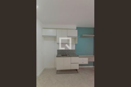 Cozinha de apartamento para alugar com 1 quarto, 39m² em Vila Clementino, São Paulo