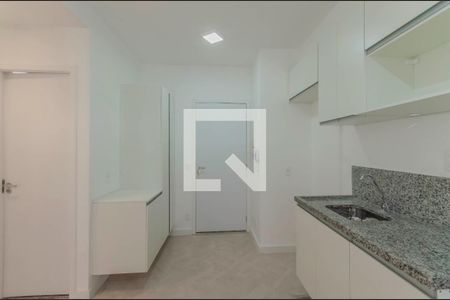 Cozinha de apartamento para alugar com 1 quarto, 39m² em Vila Clementino, São Paulo