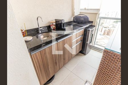 Varanda de apartamento à venda com 1 quarto, 53m² em Vila Regente Feijó, São Paulo