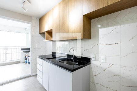 Sala/Cozinha de apartamento à venda com 2 quartos, 54m² em Barra Funda, São Paulo