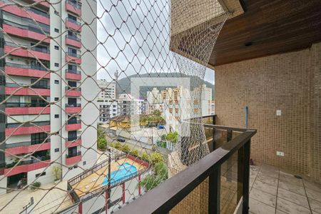 Varanda  de apartamento para alugar com 3 quartos, 260m² em Jardim Sao Miguel, Guarujá