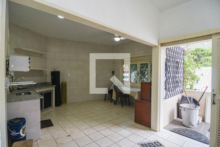 Sala e Cozinha de kitnet/studio para alugar com 1 quarto, 40m² em São Francisco, Niterói