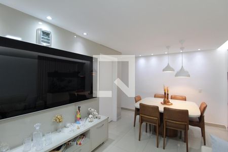 Sala de apartamento à venda com 3 quartos, 74m² em Castelo, Belo Horizonte