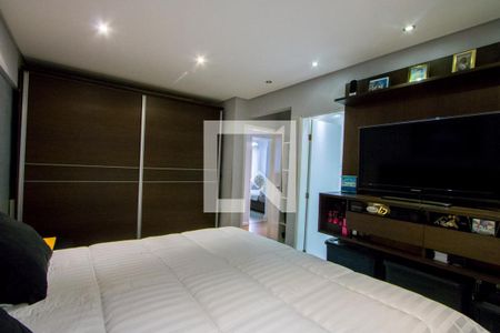 Quarto 1 - Suíte de apartamento à venda com 3 quartos, 106m² em Vila Valparaíso, Santo André