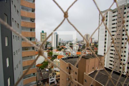 Vista da varanda Sala de apartamento à venda com 3 quartos, 106m² em Vila Valparaíso, Santo André