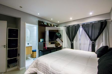 Quarto 1 - Suíte de apartamento à venda com 3 quartos, 106m² em Vila Valparaíso, Santo André