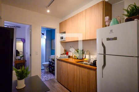 Sala/Cozinha de apartamento para alugar com 2 quartos, 34m² em Ipiranga, São Paulo