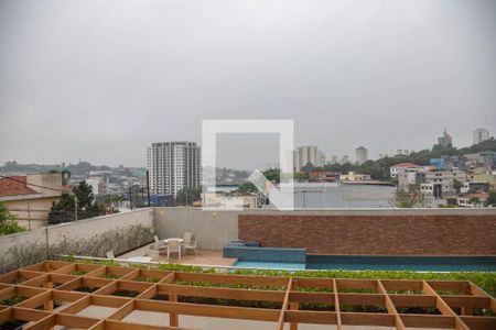 Vista da Varanda da sala de apartamento à venda com 1 quarto, 35m² em Centro, Diadema