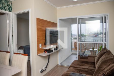 Sala de apartamento à venda com 1 quarto, 35m² em Centro, Diadema