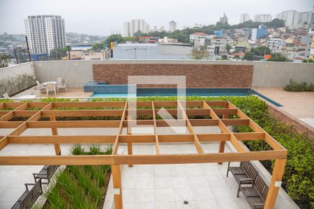 Vista da Varanda da sala de apartamento à venda com 1 quarto, 35m² em Centro, Diadema