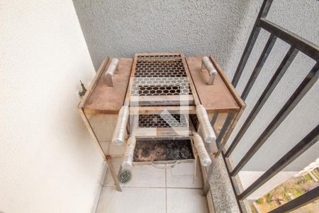 Sacada - Churrasqueira de apartamento para alugar com 2 quartos, 50m² em São Pedro, Osasco