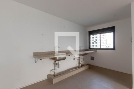 Cozinha de apartamento à venda com 2 quartos, 76m² em Vila da Serra, Nova Lima