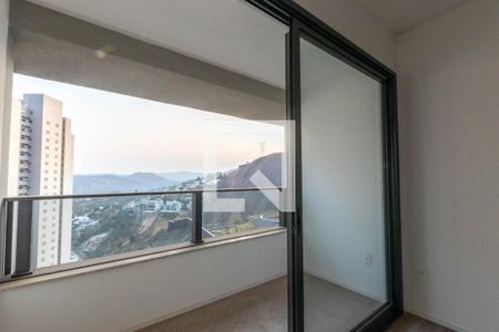 Varanda da Sala de apartamento à venda com 2 quartos, 76m² em Vila da Serra, Nova Lima