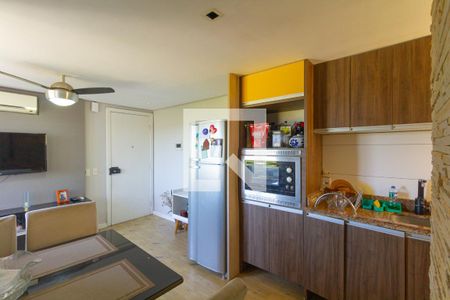 Sala de apartamento à venda com 2 quartos, 52m² em Estância Velha, Canoas