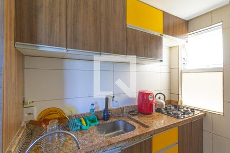 Cozinha e Área de Serviço de apartamento à venda com 2 quartos, 52m² em Estância Velha, Canoas