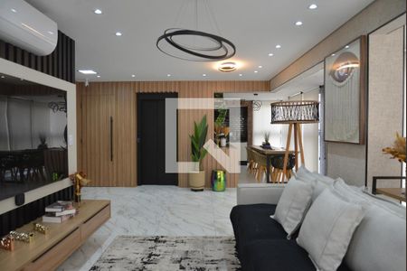 Sala de apartamento à venda com 3 quartos, 133m² em Jardim, Santo André