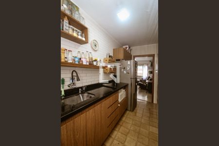 Cozinha de apartamento à venda com 2 quartos, 60m² em Santo Antônio, Porto Alegre