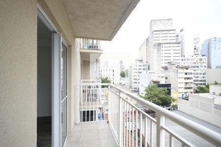 Varanda de kitnet/studio à venda com 1 quarto, 33m² em Liberdade, São Paulo