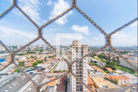 Vista da Varanda da Sala de apartamento à venda com 3 quartos, 60m² em Vila Scarpelli, Santo André