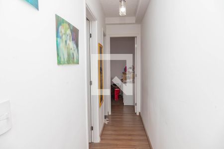 Corredor de apartamento à venda com 2 quartos, 46m² em Vila Nogueira, Diadema