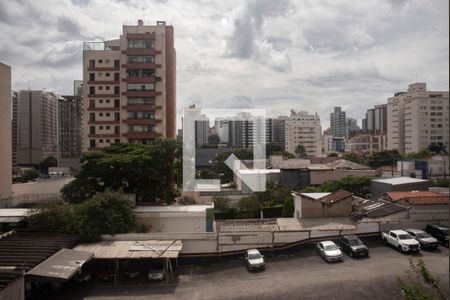 Vista da Sala de apartamento à venda com 1 quarto, 50m² em Vila Clementino, São Paulo