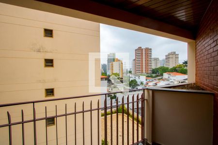 Varanda da sala de apartamento à venda com 3 quartos, 140m² em Jardim Bela Vista, Santo André