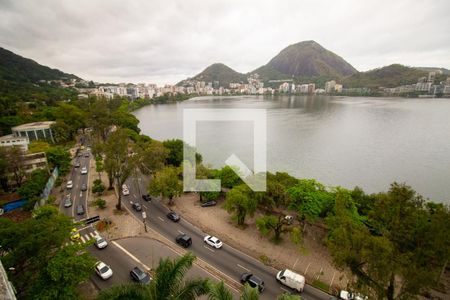 Vista da Varanda da Sala de apartamento para alugar com 2 quartos, 90m² em Lagoa, Rio de Janeiro