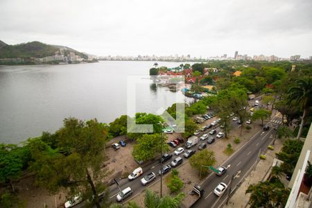 Vista da Varanda da Sala de apartamento para alugar com 2 quartos, 90m² em Lagoa, Rio de Janeiro