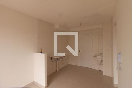 Sala/Cozinha de apartamento à venda com 2 quartos, 44m² em Vila Ema, São Paulo