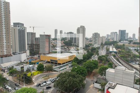 Vista da varanda de kitnet/studio para alugar com 1 quarto, 22m² em Chácara Klabin, São Paulo