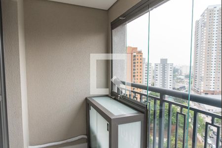 Varanda de kitnet/studio para alugar com 1 quarto, 22m² em Chácara Klabin, São Paulo