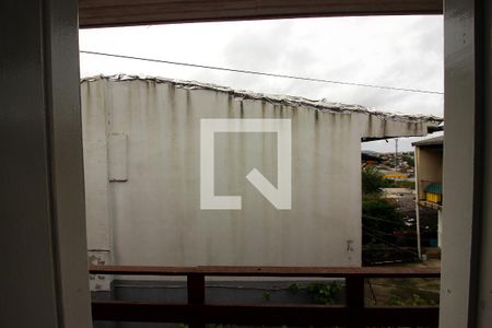 Vista da sala de casa de condomínio para alugar com 1 quarto, 60m² em Santa Tereza, Porto Alegre