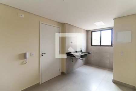 Sala/Cozinha de apartamento para alugar com 1 quarto, 35m² em Chácara Tatuapé, São Paulo