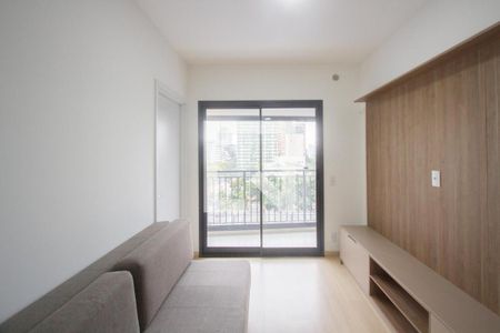 Sala de apartamento à venda com 1 quarto, 25m² em Santo Amaro, São Paulo